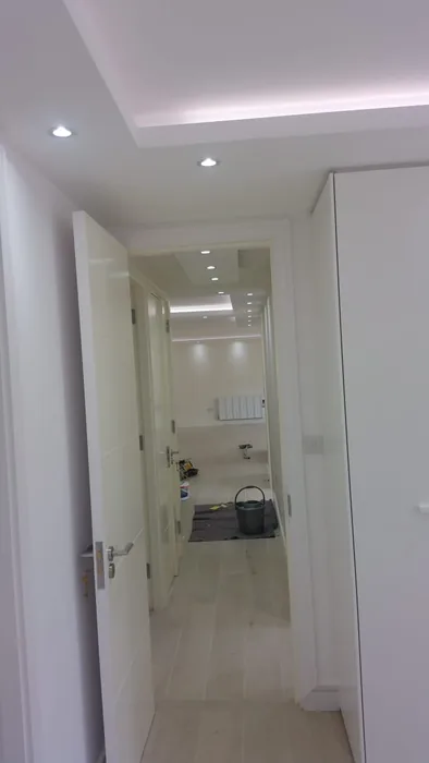 Modern LED lighting installation